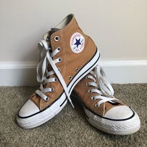 Brown Chuck Taylor All Star High Top Converse